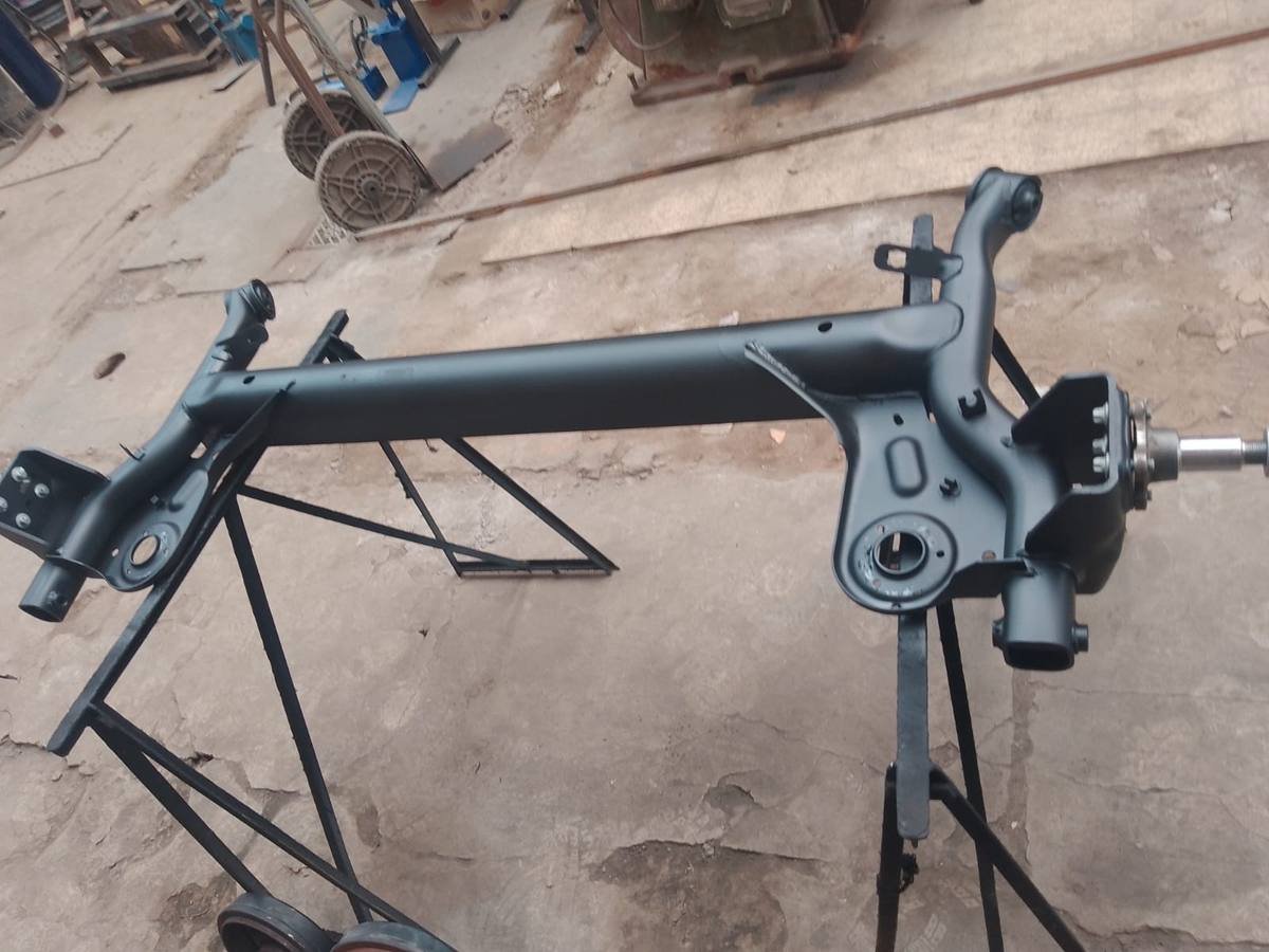 Tren delantero reparado